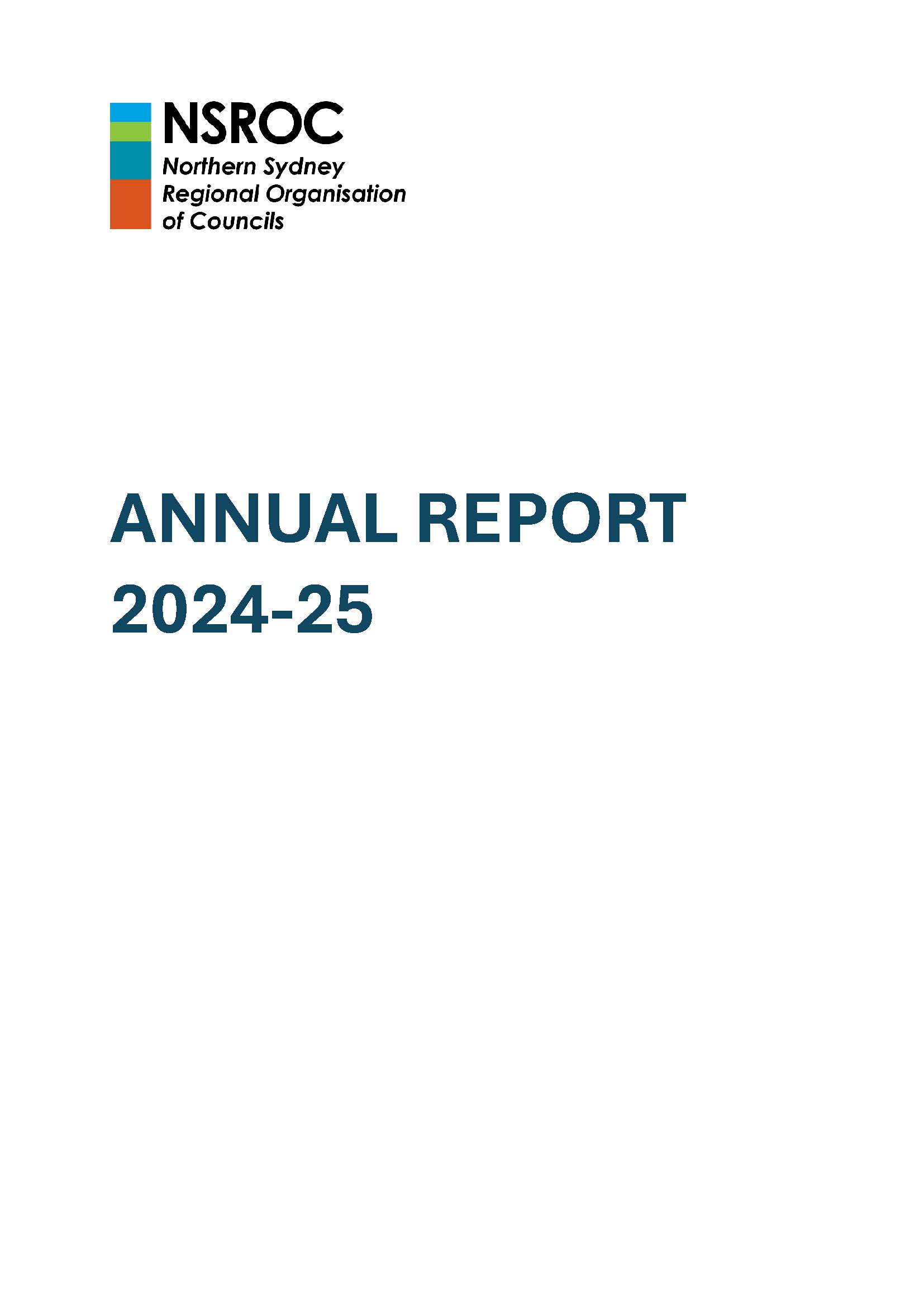 NSROC - Annual Report - 2019-20